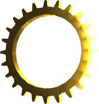 Arkadian Golden Key Cog