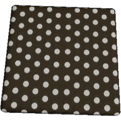 Black and White Polka dot Texture