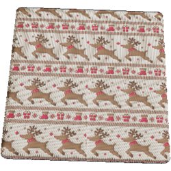 Deer Sweater Holiday Texture
