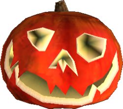 Twin Halloween Pumpkin